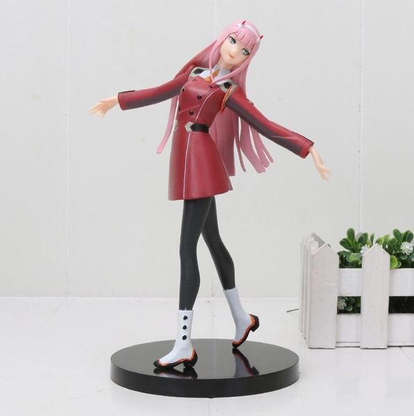 21cm Anime DARLING in the FRANXX Zero Two CODE 002 PVC Action Figure Toys Modelo T2006034787944