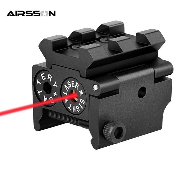 Zeiger Taktische Mini Red Dot Laser Sehung mit Picatinny Weaver Rail Moont