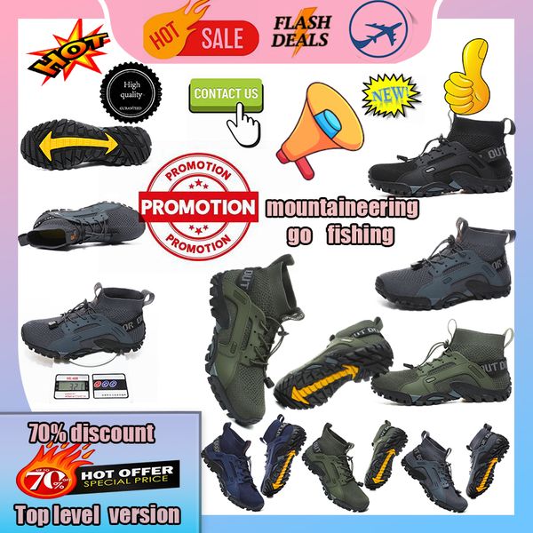 Scarpe da trekking Scarpe casual con plateau Scarpe firmate Walking Uomo Scarpe da montagna traspiranti Indossare antiscivolo Resistenti Scarpe da ginnastica da allenamento corridori