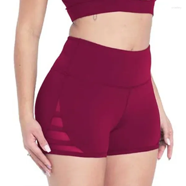 Damen-Shorts, lässig, eng anliegend, dünn, Gesäßheben, Fitness, Sport, Yoga, elastische Hosen, Mädchen, Fitnessstudio