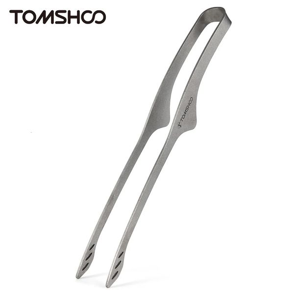 Tomshoo Pinza ultraleggera da 92 pollici per barbecue, clip per barbecue, campeggio esterno, zaino in spalla, escursionismo, accessori per pentole 240112