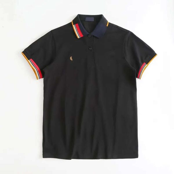 Designer Fred Shirt Business Business Polo da uomo ricamato da uomo Timsie a maniche corte S M L XL XXL Loe Tulingzhu a buon mercato