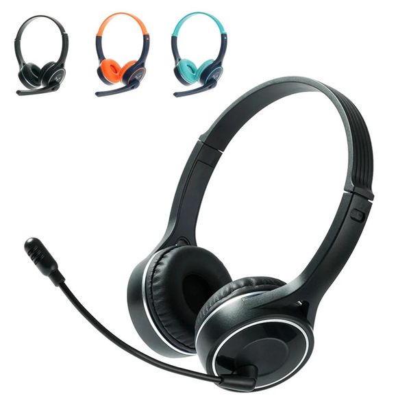 Kopfhörer Kopfhörer Bluetooth 5.0 Headset Kopfhörer Stereo Wireless Gamer Kopfhörer mit Mikrofon für PC Laptop Handfree MP3 Player