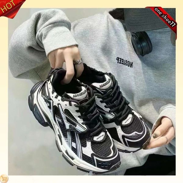 Sapatos casuais de alta qualidade Triple Runner Sneaker Designer Hottest Tracks 7 Tess Paris Speed Platform Moda Esportes ao ar livre