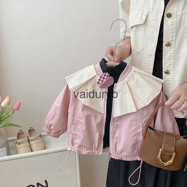 Jacken Neugeborenen Mode Mädchen Baumwolle Jacke Infant Kleinkind ld Revers Mantel Kinder Casual Outwear Frühling Herbst Baby Kleidung 12M-7Yvaiduryb