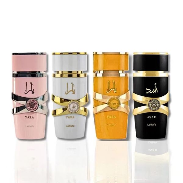 Profumo yara 100ml di lattafa profumo di lunga durata di alta qualità per le donne profumo arabo Dubai