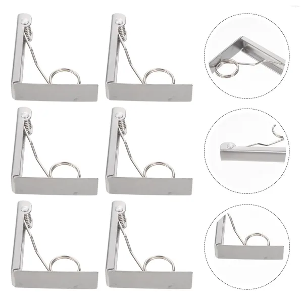 Tischsets Clips Tischdecke Klemmen Abdeckung Picknick Outdoor Halter Rock Tuch Halter Gewichte Camping Tischdecken Metall Gewicht Für Anti