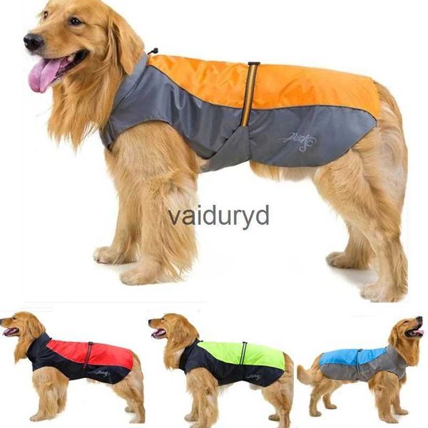 Abbigliamento per cani Cappotto antipioggia per cani da compagnia Impermeabile riflettente per cani e traspirante Mantello impermeabile d'assalto per cani di taglia grande Abbigliamento Abbigliamento Forniture per animali domesticivaiduryd