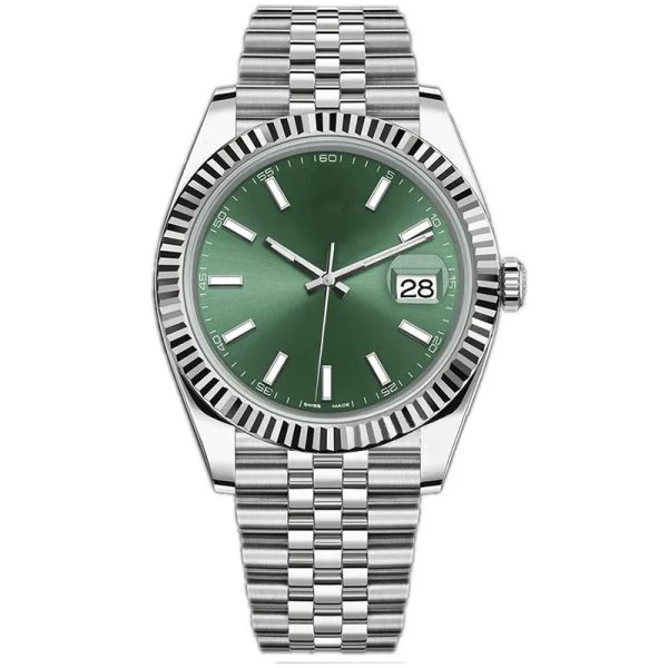 Mens Watch Womens Designer Relógios Movimento Automático Montre 31 36 41mm 904L Aço Inoxidável Deslizante Fivela Safira Luminosa À Prova D 'Água Novo Casal Loja de Fábrica