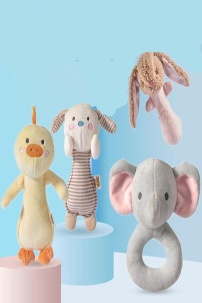 Simpatico coniglietto giocattoli per bambini sonaglio neonato giocattoli educativi mobili per ragazze dei ragazzi morbido peluche con giocattoli musicali per lettino per bambini 1103083414
