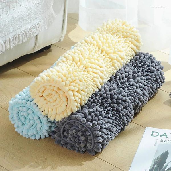 Halılar Mikrofiber Banyo Mat Yok 40xx60cm/50x80cm Banyo için Yumuşak ve Emilim Odası Zemin Halıları Makine Yıkama