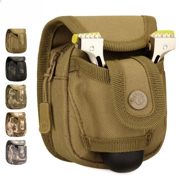 Taschen 1 Stück Schleudertasche Taktische Armee Handyhalter Sport Taille Gürteletui Molle Tasche Camo Taschen Jagdausrüstung Outdoor-Sport