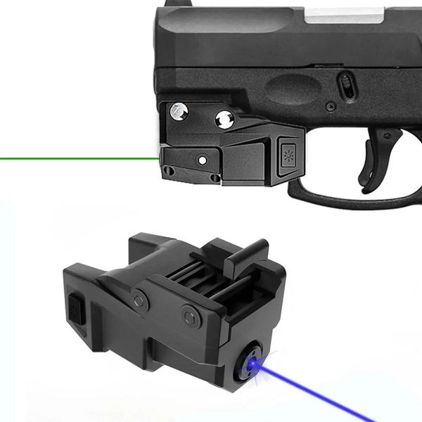 Puntatori Pistola subcompatta Taurus G2c G3c Mirino laser verde Tattico leggero Glock Puntatore laser blu con ricarica magnetica