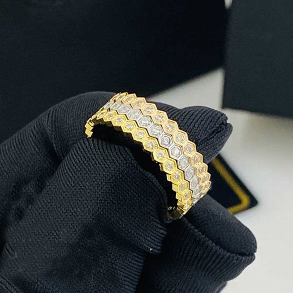 2024 Luxus-Markendesign, Titan-Edelstahlringe, Zirkon-Diamant-Fingerring, Schmuck für Damen und Herren, Mädchen, Gold, Roségold, Silber, Schmuck, Geschenk, US-Größe 5–11