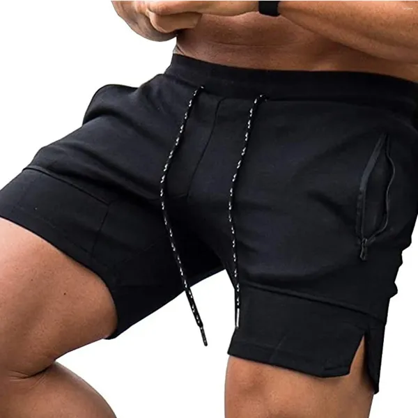 Erkekler Pantolon Giyim Yaz Gündelik Cep Ayarlanabilir Çizilebilir Eğitim Atletik Vücut Takım İnce Gevşek Erkek Külot Kısa