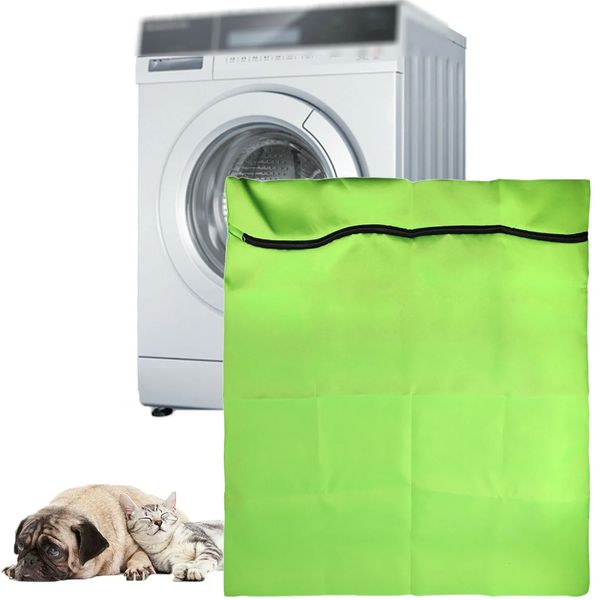 Moderner Wäschesack für große Haustiere, Hund, Katze, Pferd, Polyester, Haushaltswaschbeutel, Haarfilter, Waschmaschine, Wäschesack 240112