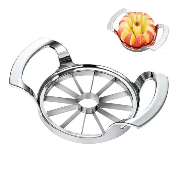 Affettatrice grande a 12 lame di alta qualità Affettatrice per frutta ultra affilata in acciaio inossidabile Accessori per la cucina 240113