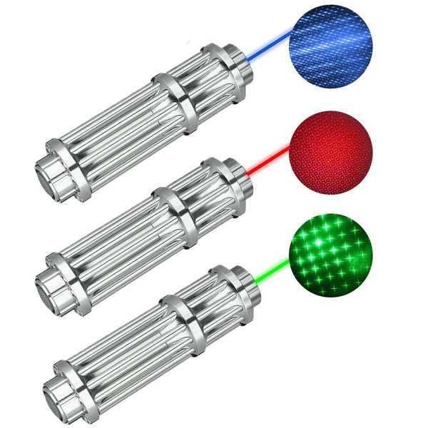 Ponteiros poderoso ponteiro laser azul 10000m alta poderosa queima fósforos táticas tocha laser verde foco visível combinação focalizável