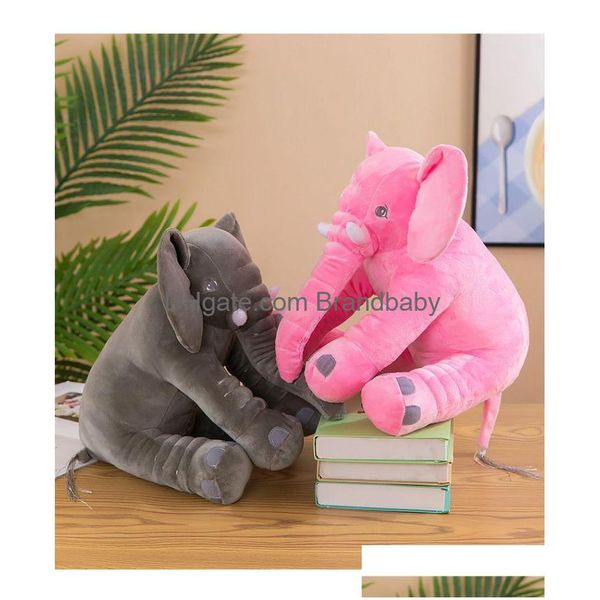 Personalizzato P Corpo Cuscino Kid Elefante Peluche Bambola Comfort Giocattolo Py Regali di Natale Hy Wy Baby Toygoods Consegna di goccia Dhusk