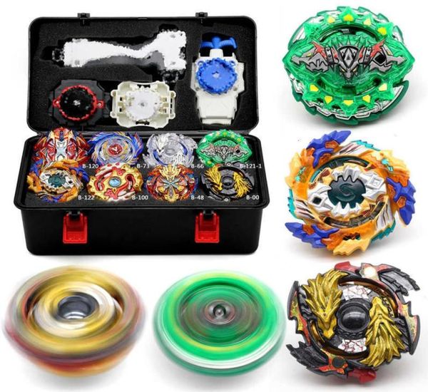 Комбинированный набор Beyblade Burst TAKARA TOMY, игрушки Beyblades Arena Bayblade Metal Fusion 4D с игрушками-пусковыми установками X05287714744