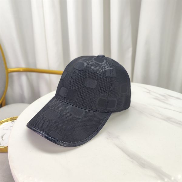 24ss мужская дизайнерская бейсбольная кепка женская мода для роскошного Snapback Golf Sun кепка Классическая вышивка букв летняя черная парусиновая кепка высокого качества