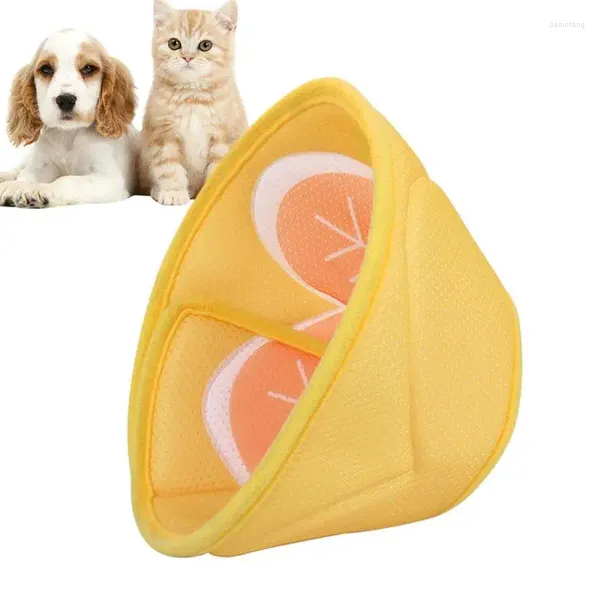 Coleiras para cães e gatos, coleiras sem lambedura, respirável, anti-cone, proteção para pescoço de cachorro, tecido macio, para cuidados com animais de estimação pequenos