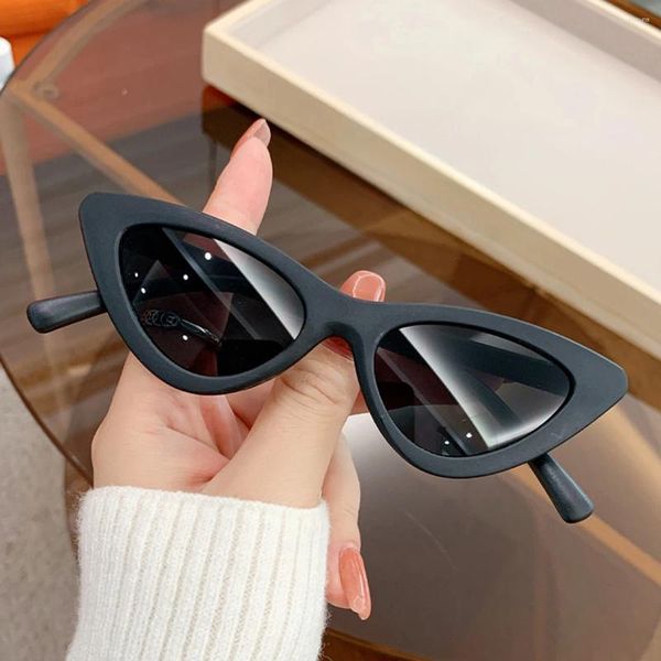 Sonnenbrille 2024 Kinder Cat Eye Vintage Kinder UV-Schutz Sonnenbrille Nette Baby Mädchen Brillen UV400 Brille