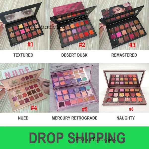 Palette di ombretti Dropshipping Beauty 18 colori Palette di ombretti Epacket Spedizione gratuita 25