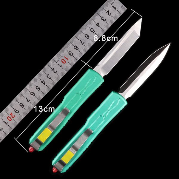 micro coltello automatico fuori dalla lama anteriore utx coltelli tattici automatici lavorati a CNC MT T6061 alluminio aeronautico