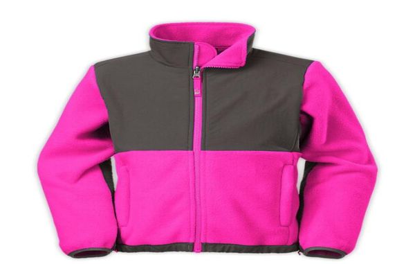 BAMBINI con cappuccio Pile Osito north Giacche Moda Giacca invernale SoftShell KID Outdoor Piumino da sci Cappotto da campeggio antivento7748971