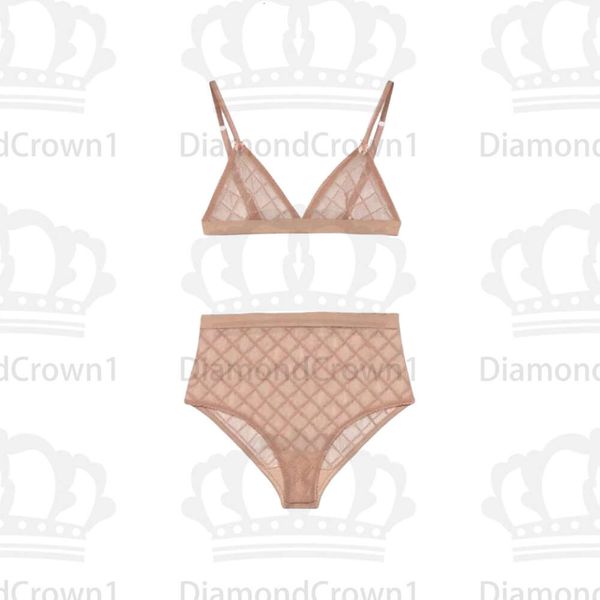 Reggiseni Jacquard Costumi da bagno da donna Set di indumenti da notte Bracciale classico Lettera Mutandine Ricamo Lingerie da donna Reggiseno Ragazze Biancheria intima sexy con diamanti Porno