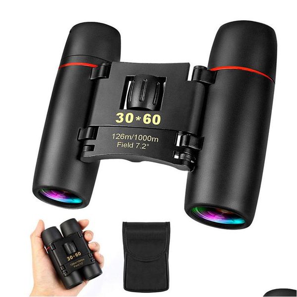 Visione notturna all'ingrosso Mini telescopio per visione notturna Binocar Pocketzoom Binocar militare ottico pieghevole Escursionismo Caccia 126 / 1000M Drop Dhchz