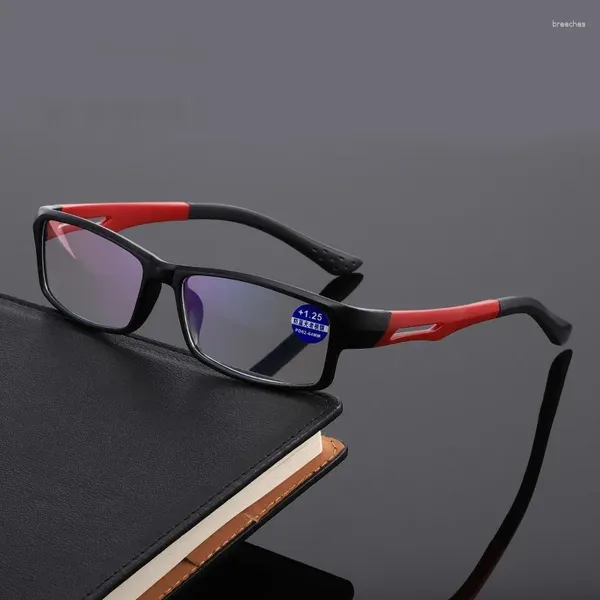 Occhiali da sole da uomo Occhiali da lettura HD Sport Occhiali da vista con codice colore alla moda