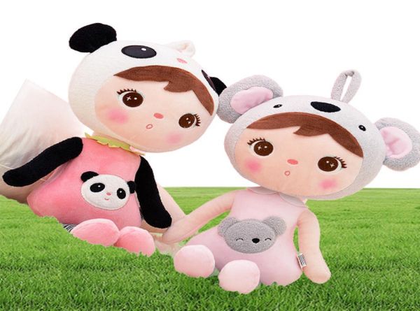 45 cm kawaii gefüllte Plüschtiere Cartoon Kinderspielzeug für Mädchen Jungen Kawaii Baby Plüschtiere Koala Panda Babypuppe T2002091357505