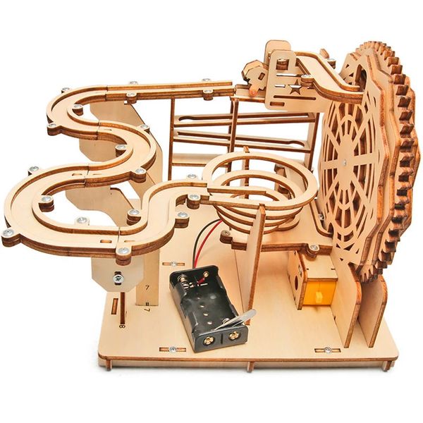 Wissenschaftsspielzeug für Kinder, Tracking-Bälle, Technologie-Gadget, Physik, 3D-Puzzle aus Holz, STEM-Kit, Lernspielzeug für Kinder 240112