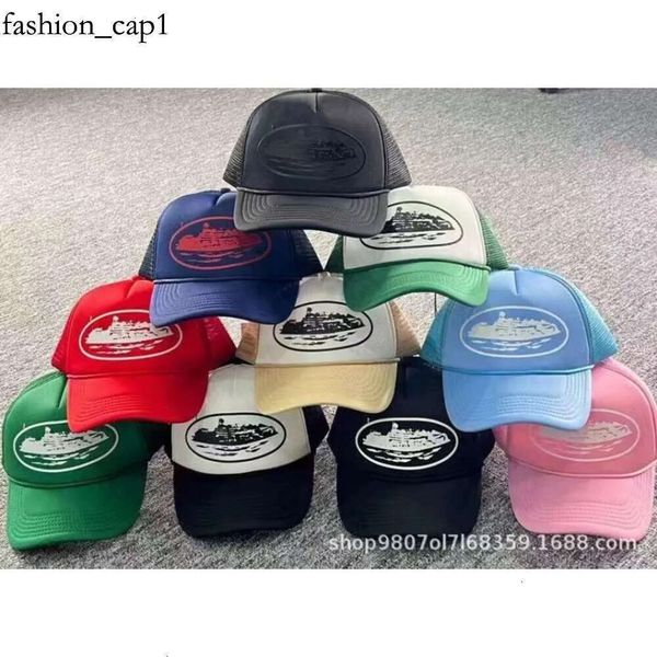 Cortieze Designer Cor Crtz Cappello da camionista Cappello da baseball stampato con protezione solare Cappelli 843489159 Moda Hip Hop con cento cappelli a secchiello Cappello a secchiello Casquette Corteizd 15