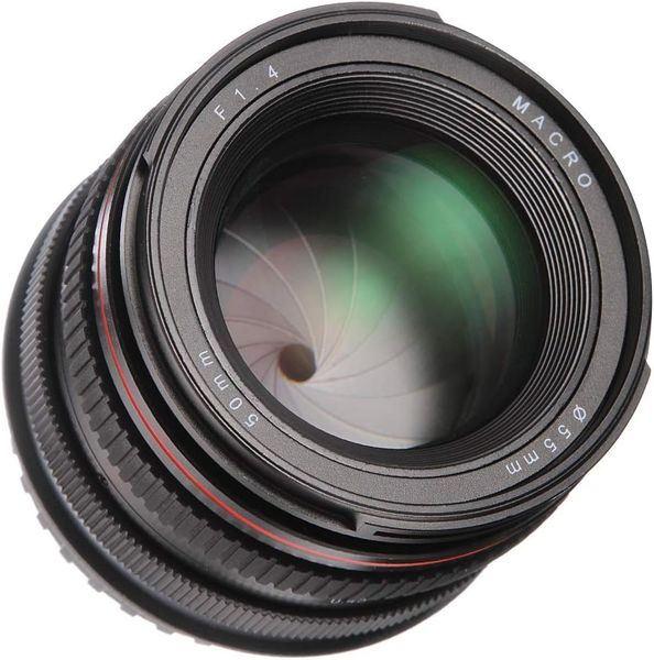 50 mm F1,4 große Blende APS-C manueller Fokus spiegelloses Kameraobjektiv passend für Sony Alpha ZV-E10 A7IV A6400 A7II A7SIII A7III A7C A6600 A6100 A7RIV A6000 A7RIII Nikon Canon