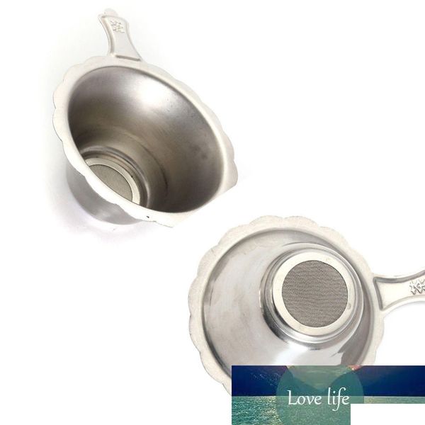 Filtri per il tè Riutilizzabili In Acciaio Inox Infusore per il tè Cestino Filtri a Maglia Fine Filtri per Fogli Sfusi Bicchieri Accessori da Cucina Drop Dhf2I