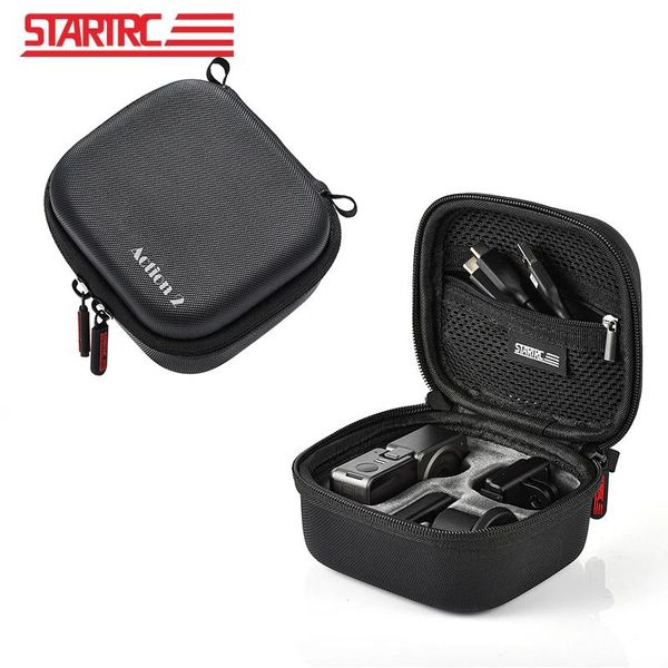 Taschen STARTRC DJI Action 2 Tasche Wasserdichte Box Tragbare Aufbewahrungshandtasche DJI Osmo Action 2 Tragetasche Sportkamera-Zubehör