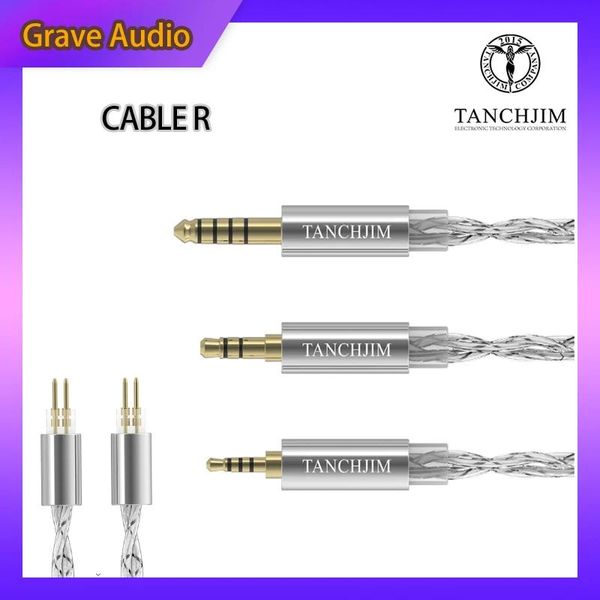 Zubehör TANCHJIM CABLE R Prism Kopfhörer-Upgrade-Kabel 0,78 Pin mit 3,5 mm/2,5 mm/4,4 mm Stecker