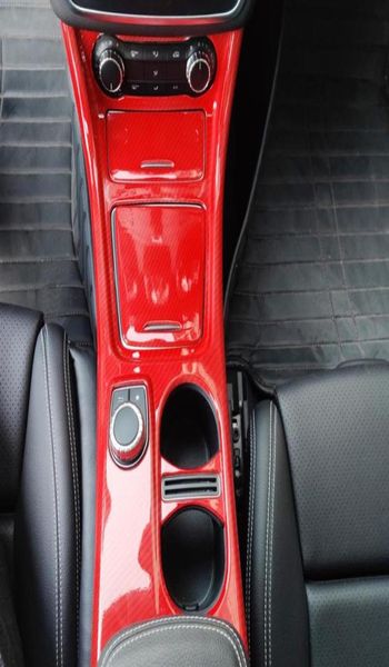 Для MercedesBenz GLAClass X156 CLA C117 Автомобильные аксессуары Крышка панели центральной консоли Накладка на рамку Наклейка Украшение интерьера 190m8845796