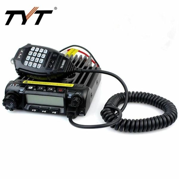 Talkie Original TYT Mobile Autoradio TH9000D Walkie Talkie Amateurfunk VHF136174MHz oder UHF400490MHz Walkie Talkie 60W/45W