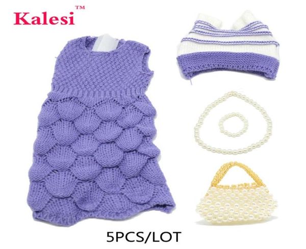 Accessori per bambole American Girl da 5 pezzi Set di accessori per vestiti per bambole da 18 pollici adatto per il nostro viaggio di generazione Ragazze da 18 pollici dol2187374