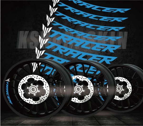 Yeni yaratıcı lastik logo folyo araba aksesuarları motosiklet çıkartmaları serin iç yüzük kişiliği yamah7884978 için yansıtıcı dekoratif çıkartmalar