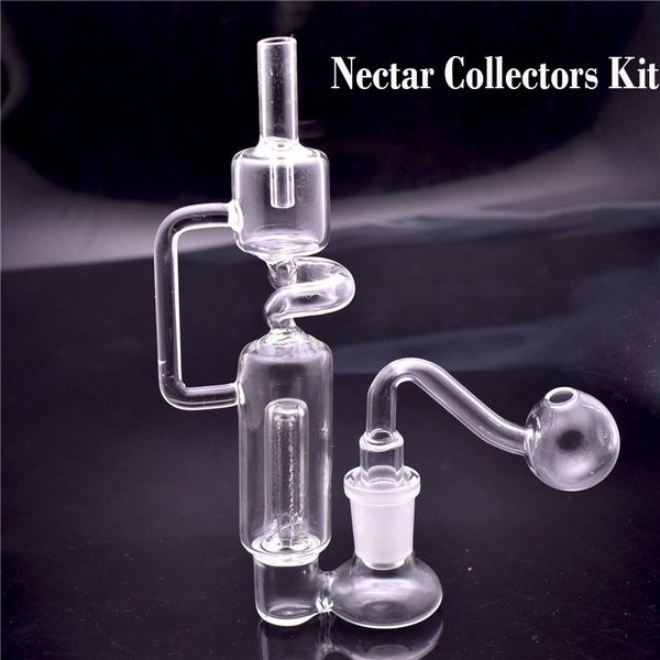 Splash Guard Design 14mm Feminino Hookahs Glass Beaker Bong Espessura Dab Straw Oil Rig Reciclador Bongos de queimador de óleo de vidro com tubos masculinos de queimador de óleo de vidro