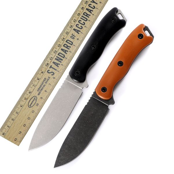 KA-BAR Faca BK-16 Lâmina Fixa Faca Reta Branco/Preto Lâmina de Aço DC53 G10 Punho Com Bainha Facas de Sobrevivência Táticas Ao Ar Livre 490