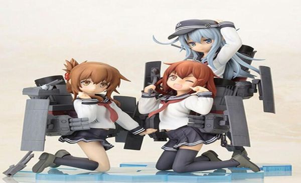 Hibiki Yamato Kantai Sammlung Soldaten Mädchen PVC Action Figur Modell Spielzeug Japanische Anime Figuren Aktion Spielzeug Figuren T2001181722679
