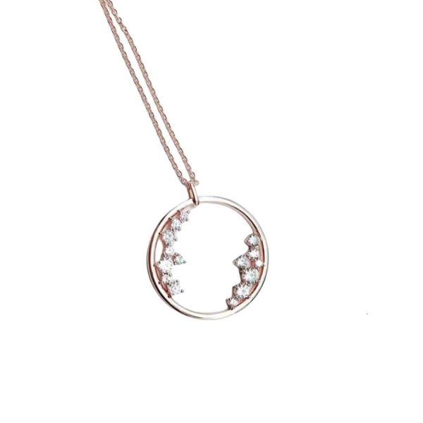 Ожерелье Swarovskis, дизайнерское женское ожерелье с подвеской высшего качества, ожерелье с украшением в форме звезды, женское колье с кристаллами и полым воротником, цепочка