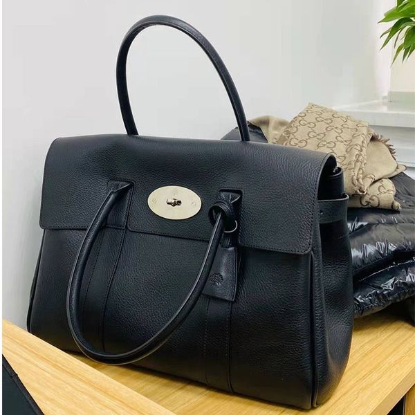 9A Designer Mulberries Tragetaschen Damen Schultertaschen UK Bayswater Aktentaschen Tasche Luxus Braun Rosa Messenger Alexa Echtes Leder Marke Anwaltstaschen