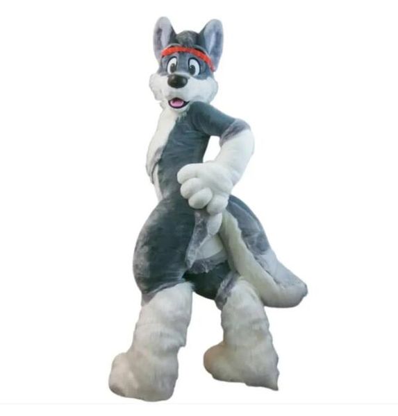 Halloween raposa cão fursuit mascote traje ternos jogo de festa vestido natal adulto evento unisex desenhos animados